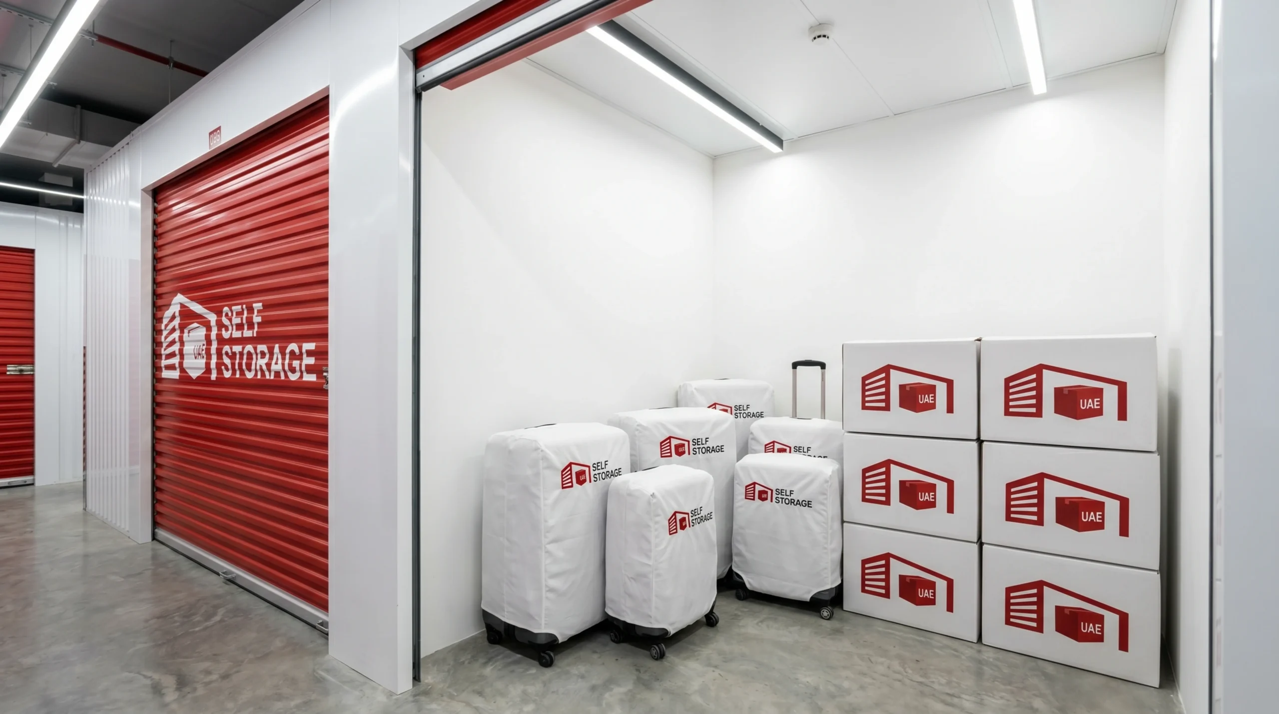 UAE Selfstorage Luggage Storage Components Dubai